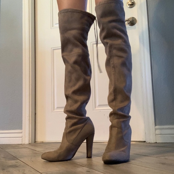 steve madden gorgeous thigh high boots